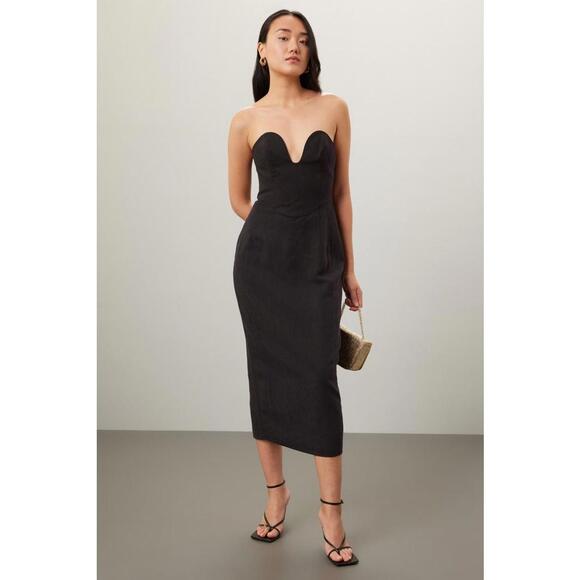 Mara Hoffman Dresses & Skirts - Mara Hoffman Isla Dress Size 10 Black